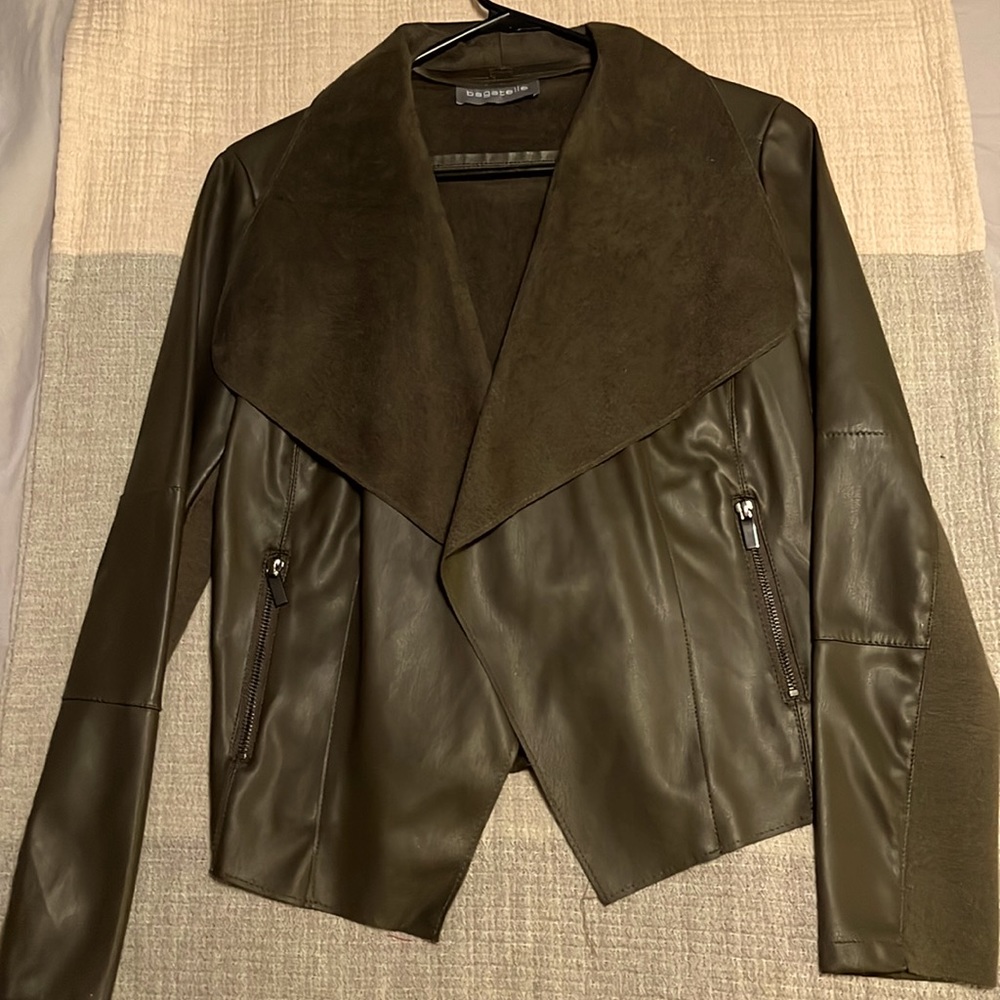 Faux leather jacket bagatelle brand. Size M.